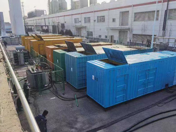 鹰潭柴油发电机出租案例展示